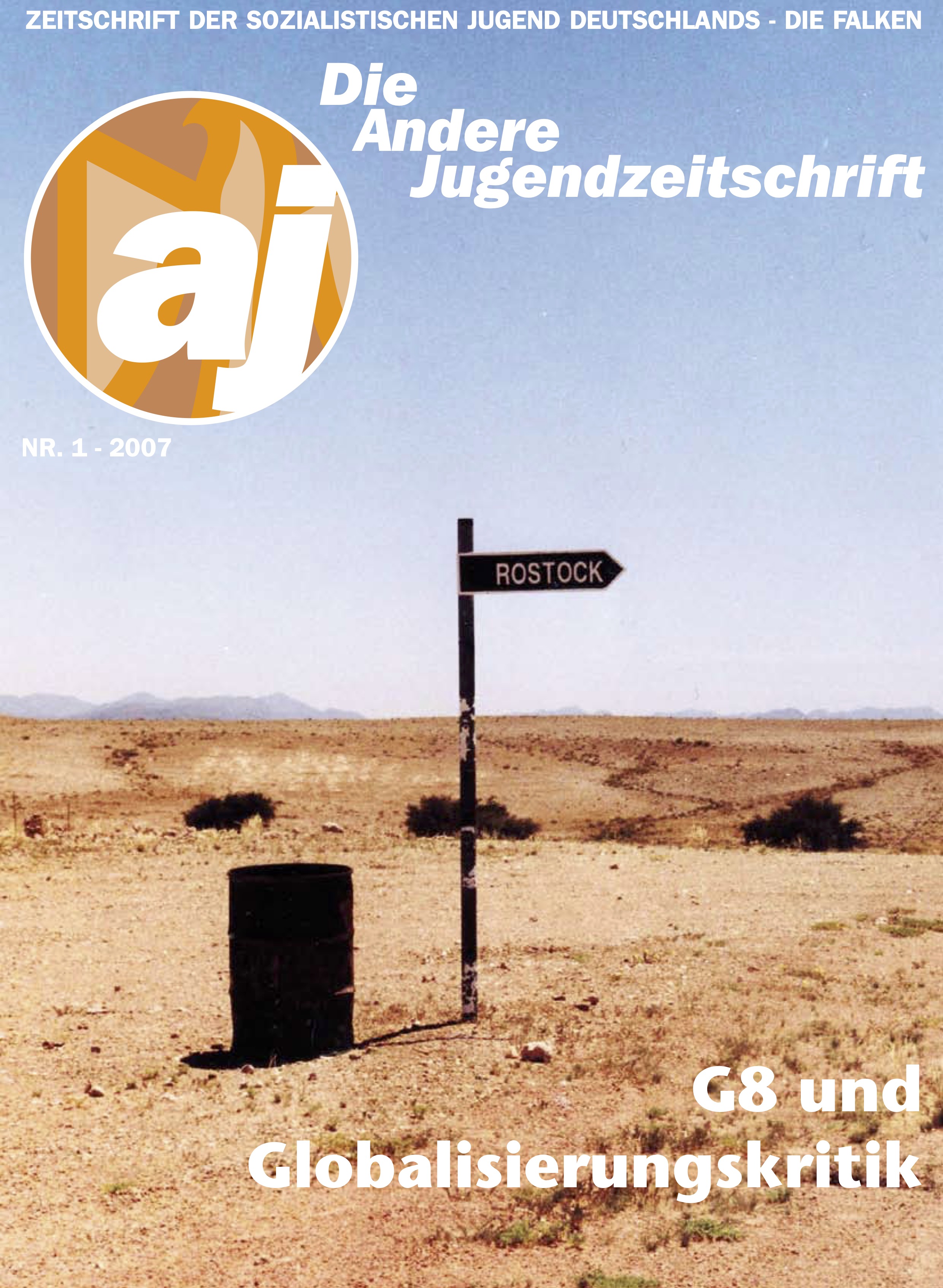 aj - Die andere Jugendzeitschrift: Relaunch. Layout 2004—2008